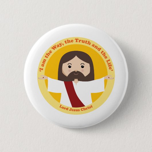 Lord Jesus Christus Button (Vorderseite)