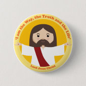 Lord Jesus Christus Button (Vorderseite)