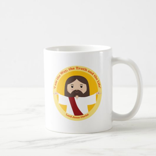 Lord Jesus Christus Kaffeetasse (Rechts)