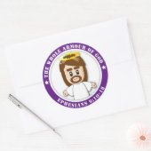 LORD JESUS Round Stickers (Umschlag)