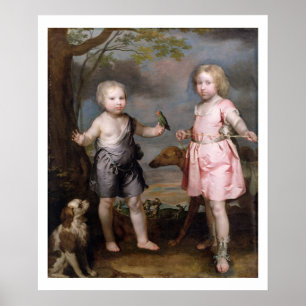 Lord John Hay and Charles, Master of Yester (späte Poster