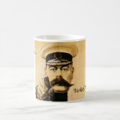 Lord Kitchener Tea Tasse, ich Wollte Sie .. Kaffeetasse (Mittel)