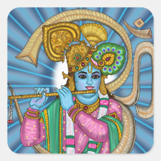 Lord Krishna Aufkleber
