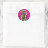 Lord Krishna Aufkleber (Tasche)