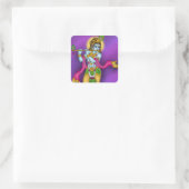 Lord Krishna Aufkleber (Tasche)