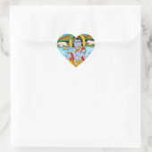 Lord Krishna Aufkleber (Tasche)