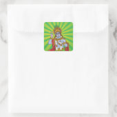 Lord Krishna Aufkleber (Tasche)