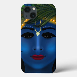 Lord Krishna blau attraktiv - Hare Krishna Kunst Case-Mate iPhone Hülle