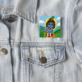 Lord Krishna Button (Beispiel)