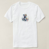 Lord Krishna Designer T - Shirt für Männer (Design vorne)
