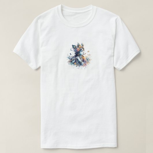 Lord Krishna Designer T - Shirt für Männer (Design vorne)