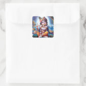 Lord Krishna Göttlicher Murali Aufkleber (Tasche)