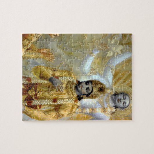 Lord Krishna Hindu God Hare Krishna Puzzle (Horizontal)