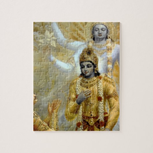 Lord Krishna Hindu God Hare Krishna Puzzle (Vertikal)
