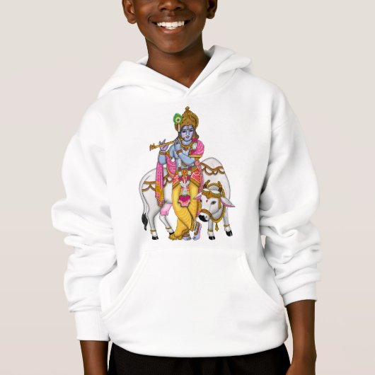 Lord Krishna Hoodie (Vorderseite)