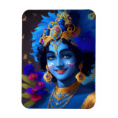 Lord Krishna Indian God Deity Magnet (Vertikal)