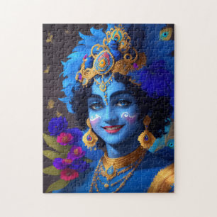 Lord Krishna Indian God Deity Puzzle