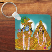 Lord Krishna Keychain Schlüsselanhänger (Vorderseite)