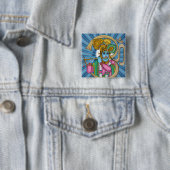 Lord Krishna Knopf Button (Beispiel)