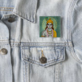 Lord Krishna Knopf Button (Beispiel)