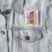 Lord Krishna Knopf Button (Beispiel)