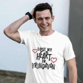 Lord Krishna- Krishna art Love my heart Vrindavan T-Shirt