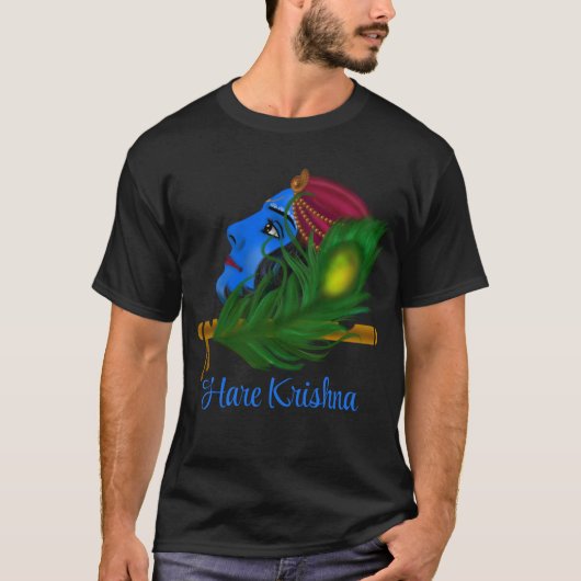 Lord Krishna - Krishna Art T - Shirt (Vorderseite)
