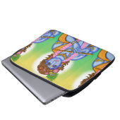 Lord Krishna Laptop Case (Vorne Knopf)