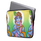 Lord Krishna Laptop Case (Vorderseite Links)