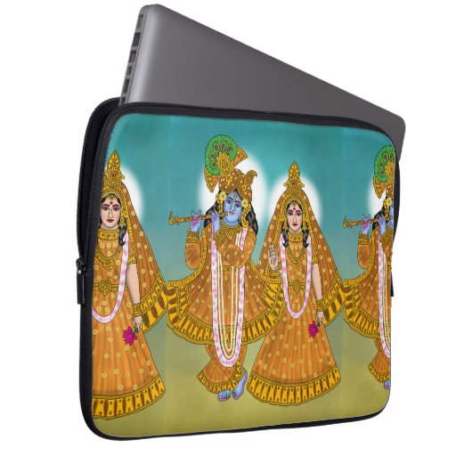Lord Krishna Laptop Cover (Vorne Rechts)