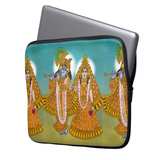 Lord Krishna Laptop Cover (Vorderseite Links)