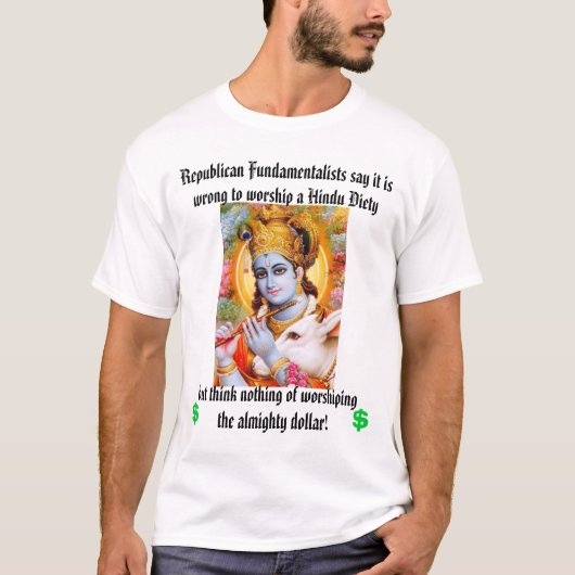 Lord Krishna, Lord Krishna T-Shirt (Vorderseite)