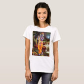 Lord Krishna mit Flute Hindu Gott T-Shirt (Vorne ganz)