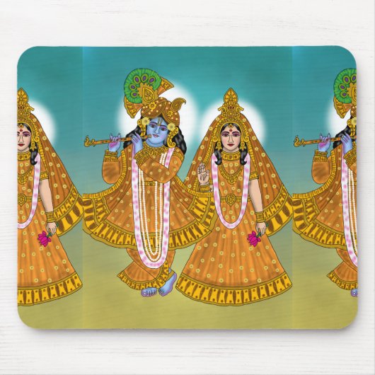 Lord Krishna Mouse Pad Mousepad (Vorne)
