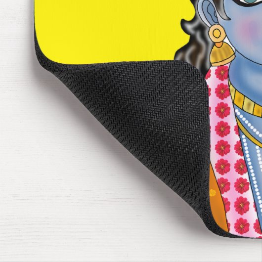 Lord Krishna Mouse Pad Mousepad (Ecke)
