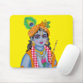 Lord Krishna Mouse Pad Mousepad (Mit Mouse)