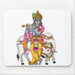 Lord Krishna Mousepad<br><div class="desc">Bringen Sie den göttlichen Charme von Lord Krishna in Ihren Arbeitsbereich mit diesem Mousepad. Mit einem sakralen Kunstwerk von Shri Krishna ist es perfekt für Zuhause,  Büro,  Studium oder Gaben. Ein spirituelles Accessoire für Krishna begeistert und liebt Hindu-Hindu-Hindu-Hingabe-Kunst.</div>