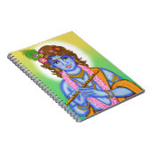 Lord Krishna Notizbuch Notizblock (Rechte Seite)