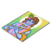 Lord Krishna Notizbuch Notizblock (Linke Seite)