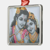 Lord Krishna Ornament Aus Metall (Links)