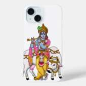 Lord Krishna Phone Case (Rückseite)