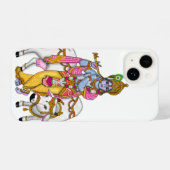 Lord Krishna Phone Case iPhone Hülle (Rückseite (Horizontal))