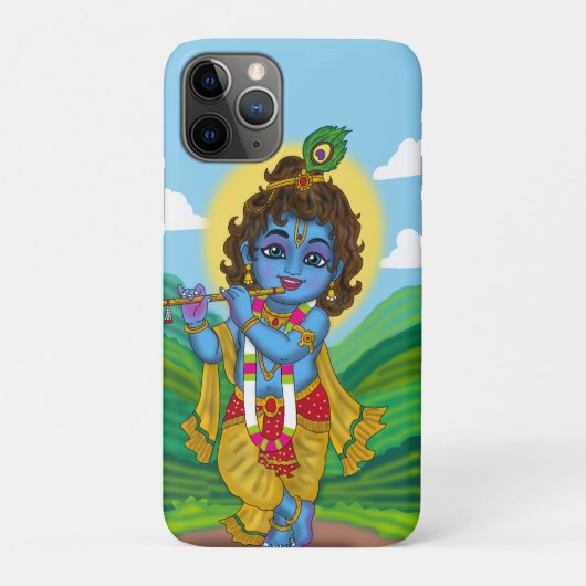 Lord Krishna Phone Cover (Rückseite)