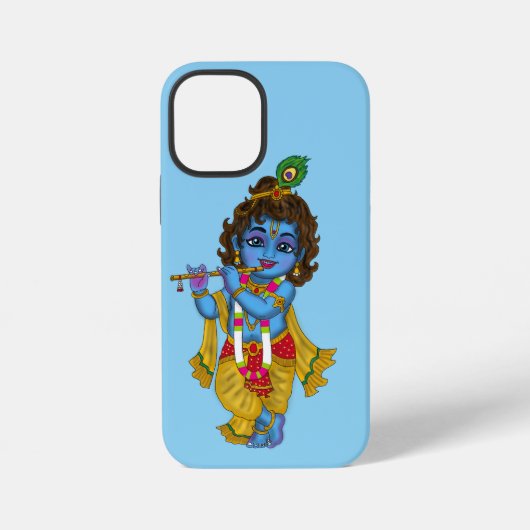 Lord Krishna Phone Cover iPhone Hülle (Rückseite)
