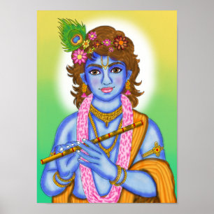 Lord Krishna Poster