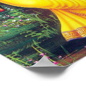 Lord Krishna & Radha Poster (Ecke)