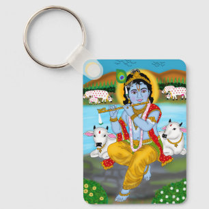 Lord Krishna Schlüsselanhänger