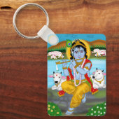 Lord Krishna Schlüsselanhänger  (Vorderseite)