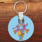 Lord Krishna Schlüsselanhänger (Vorderseite)