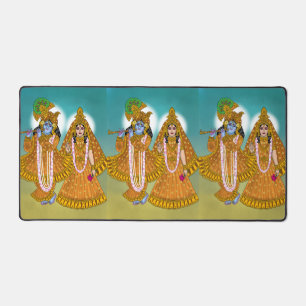 Lord Krishna Schreibtischunterlage